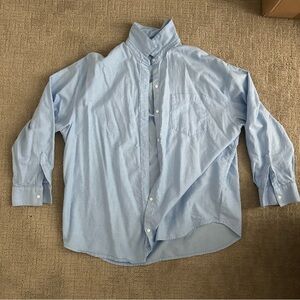 Old Navy boyfriend shirt size medium